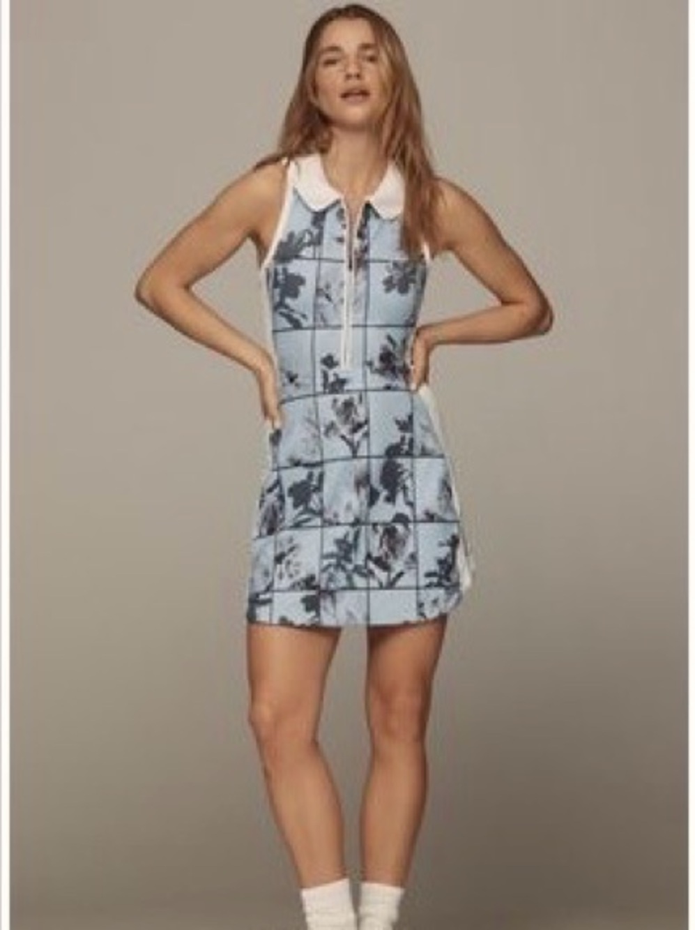 Anthropologie Daily Practice Quarter-Zip Mini In Wayport.
